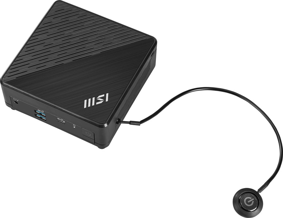 MSI CUBI N ADL S-226BEU PC/работна станция barebone 0.7L размер PC Черен N200