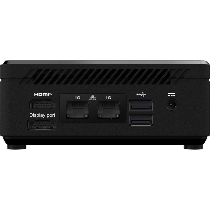 MSI Cubi N ADL S-098EU Intel® N N200 4 GB DDR4-SDRAM 128 GB SSD Windows 11 Pro Mini PC черен