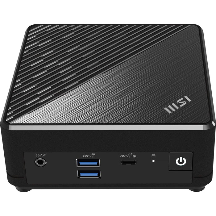 MSI Cubi N ADL S-098EU Intel® N N200 4 GB DDR4-SDRAM 128 GB SSD Windows 11 Pro Mini PC черен