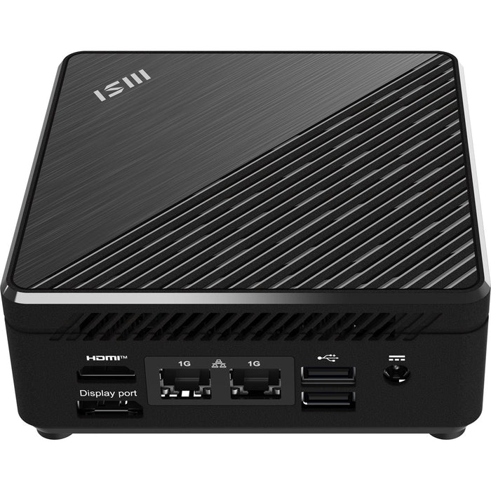 MSI Cubi N ADL S-098EU Intel® N N200 4 GB DDR4-SDRAM 128 GB SSD Windows 11 Pro Mini PC черен