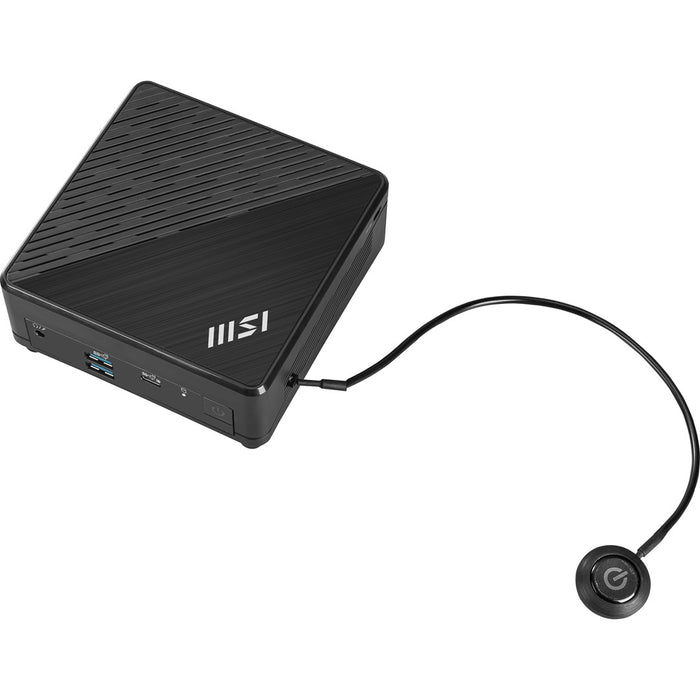 MSI Cubi N ADL S-098EU Intel® N N200 4 GB DDR4-SDRAM 128 GB SSD Windows 11 Pro Mini PC черен