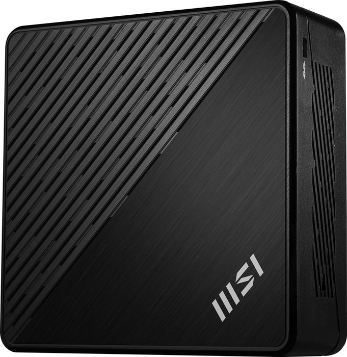 MSI Cubi N ADL S-098EU Intel® N N200 4 GB DDR4-SDRAM 128 GB SSD Windows 11 Pro Mini PC черен