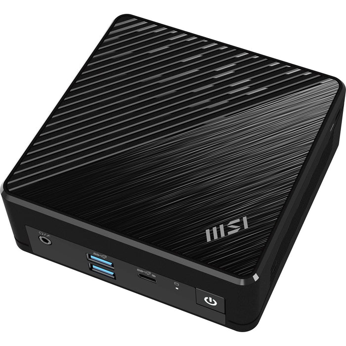 MSI Cubi N ADL S-098EU Intel® N N200 4 GB DDR4-SDRAM 128 GB SSD Windows 11 Pro Mini PC черен