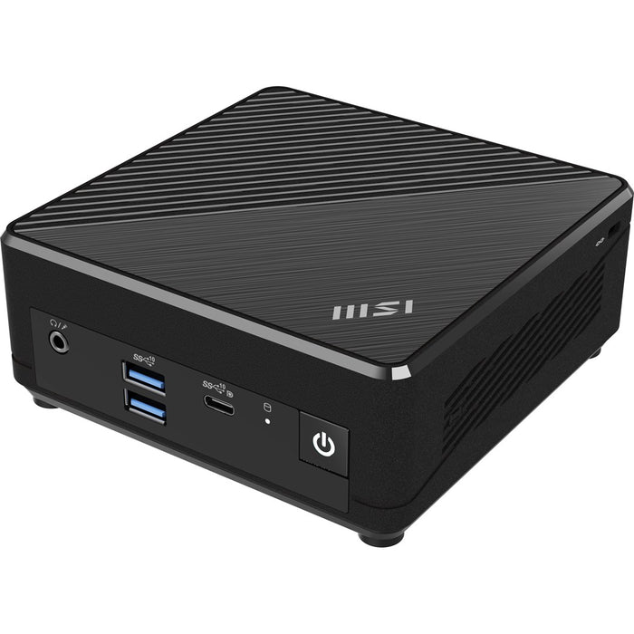 MSI Cubi N ADL S-098EU Intel® N N200 4 GB DDR4-SDRAM 128 GB SSD Windows 11 Pro Mini PC черен