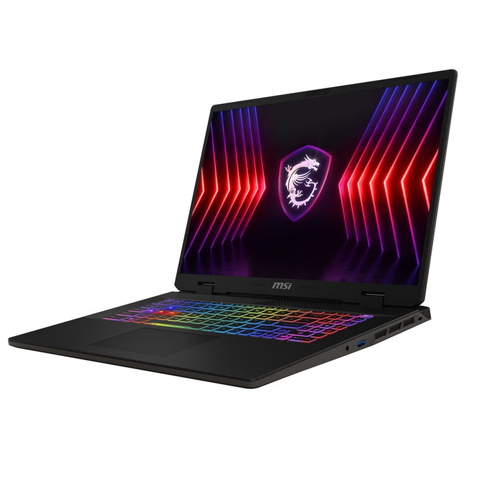 MSI Sword 17 HX B14VFKG-249XPL Intel® Core™ i7 i7-14650HX Laptop 43.2 cm (17") Full HD+ 16 GB DDR5-SDRAM 1 TB SSD NVIDIA GeForce RTX 4060 Wi-Fi 6E (802.11ax) NoOS Grey