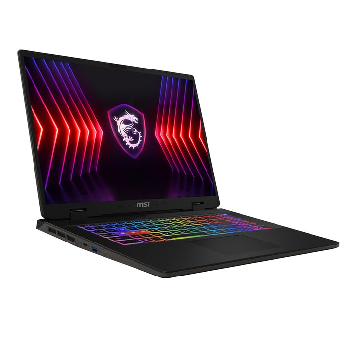 MSI Sword 17 HX B14VFKG-249XPL Intel® Core™ i7 i7-14650HX Laptop 43.2 cm (17") Full HD+ 16 GB DDR5-SDRAM 1 TB SSD NVIDIA GeForce RTX 4060 Wi-Fi 6E (802.11ax) NoOS Grey