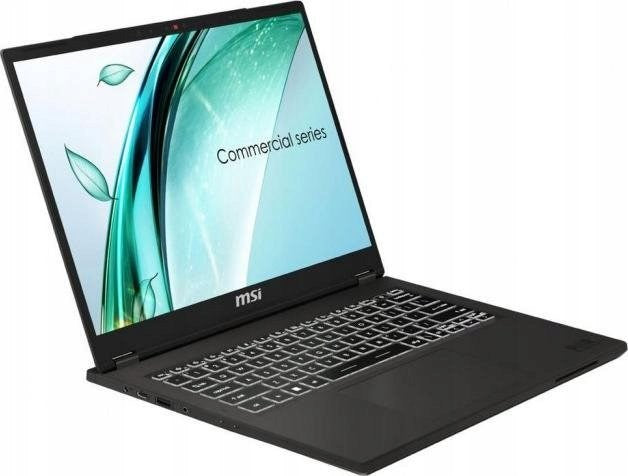 MSI Commercial 14 H A13MG-256PL Intel® Core™ i5 i5-13500H Лаптоп 35,6 cm (14") Full HD+ 16 GB DDR4-SDRAM 1 TB SSD Wi-Fi 6E (802.11ax) Windows 11 Pro