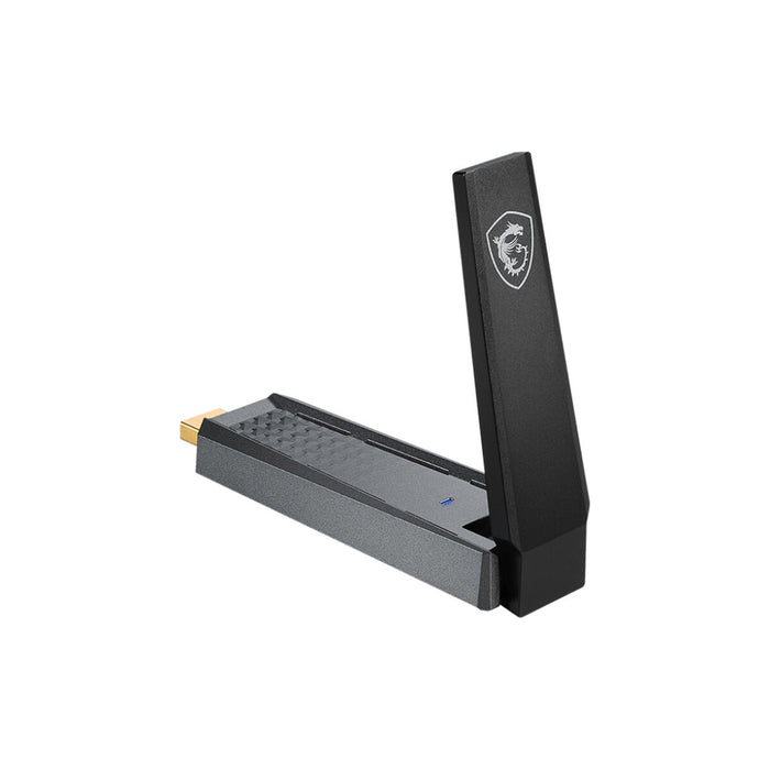 USB Aдаптер MSI AX1800 Черен