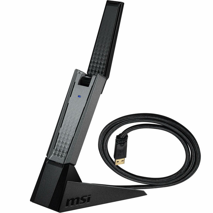 USB Aдаптер MSI AX1800 Черен