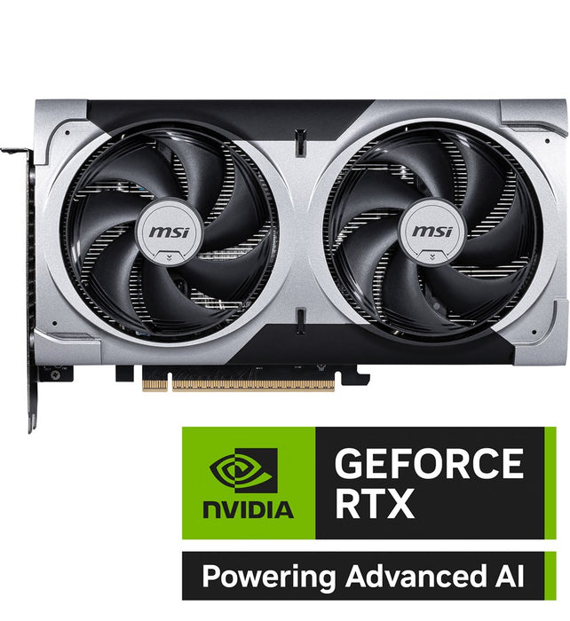 MSI VENTUS GeForce RTX 5060 TI 16G 2X OC PLUS NVIDIA 16 GB GDDR7