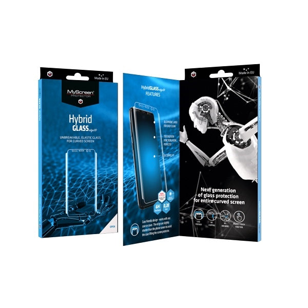 Защитно фолио MyScreen Protector HybridGLASS Edge 3D за iPhone 7/8 Plus, черно