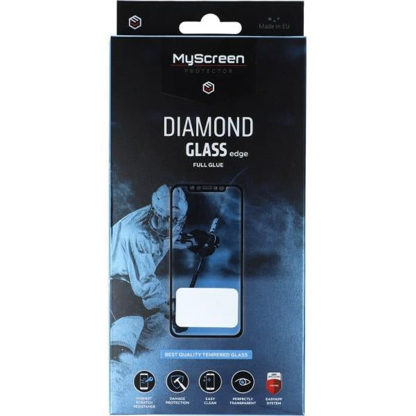Защитно стъкло MyScreen Protector Diamond Glass Edge за Samsung Galaxy A34, черно, Full Glue