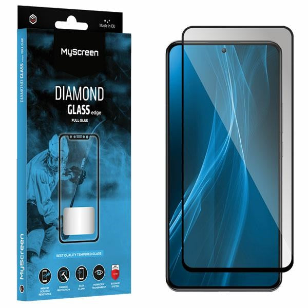 Защитно стъкло MyScreen Protector Diamond Glass Edge Full Glue за Poco Xiaomi F5Pro, черно