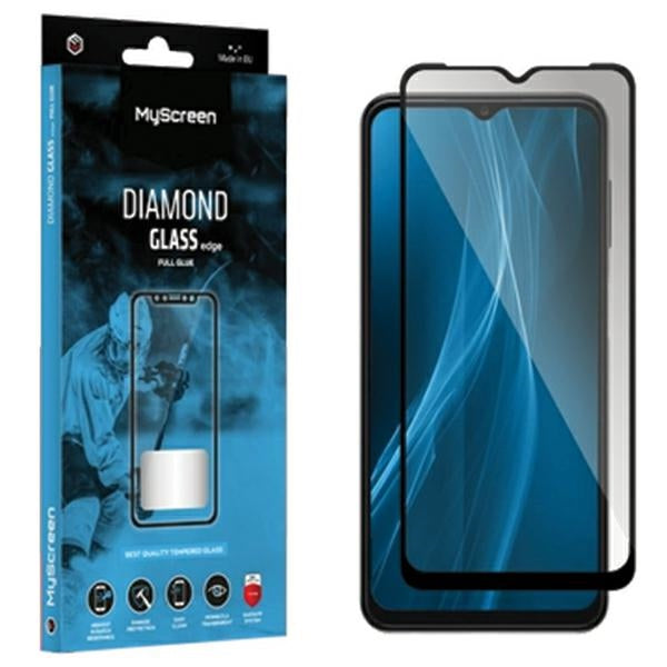 Защитно стъкло MyScreen Protector Diamond Glass Edge FG за Honor X6a, черен, Full Glue