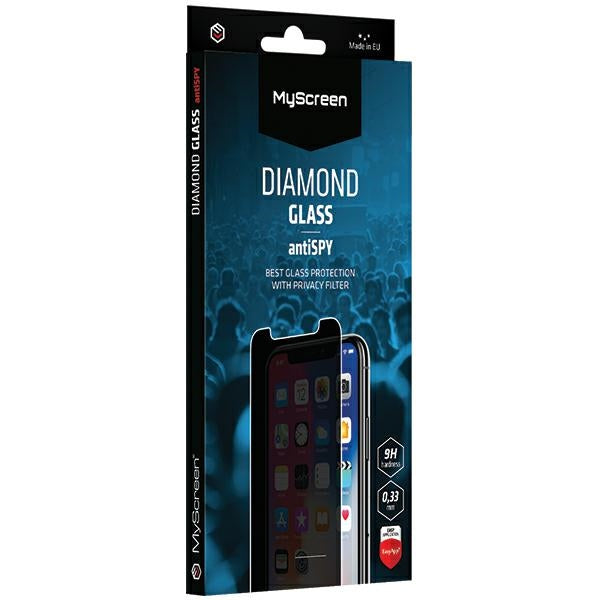 Защитно стъкло MyScreen Protector AntiSPY Diamond Glass за Samsung S24, закалено