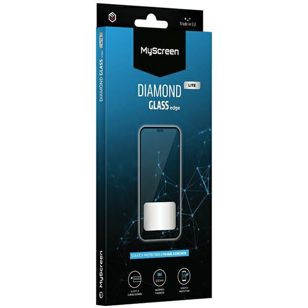 Защитно стъкло MyScreen Protector Diamond Glass Edge Lite FG за Huawei Nova 12i, черно, Full Glue