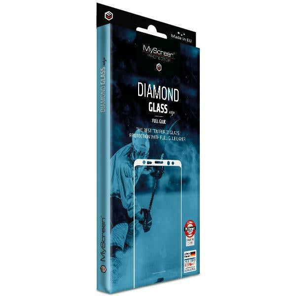 Защитно стъкло MyScreen Protector MS Diamond Glass Edge FG Full Glue за iPhone 16e / 17e, черно