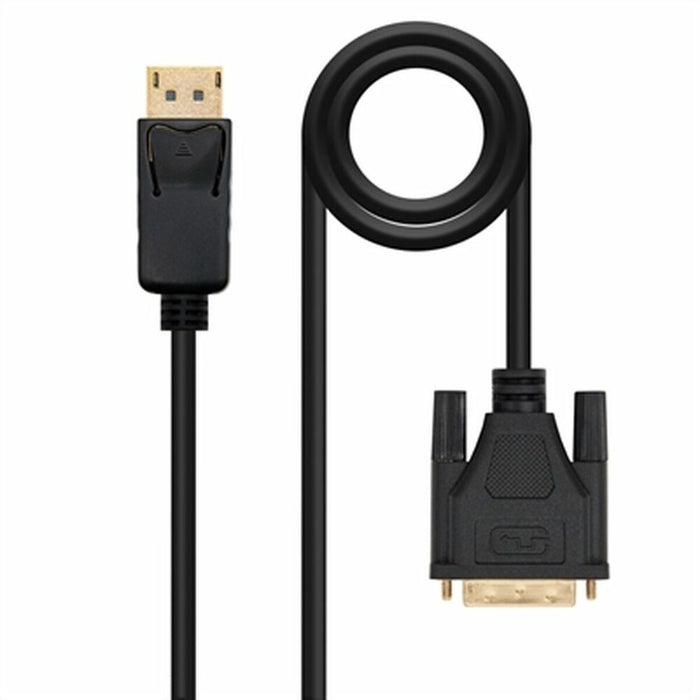 Адаптер DisplayPort към DVI NANOCABLE 10.15.4501 1 m Черен