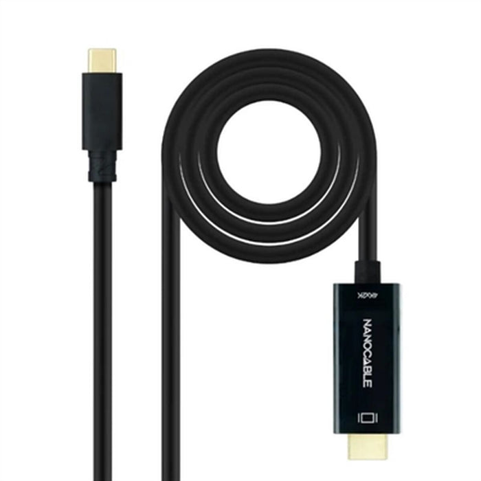 Кабел USB-C към HDMI NANOCABLE 10.15.5133 Черен 3 m 4K Ultra HD