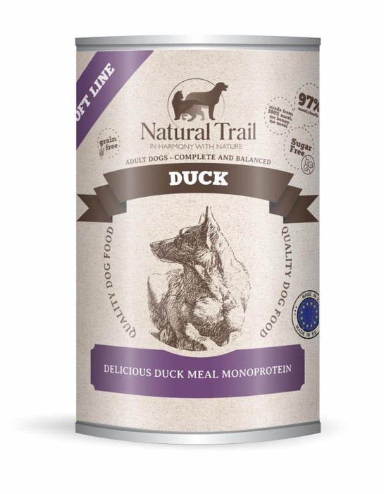 NATURAL TRAIL Duck Soft Line - мокра храна за кучета - 400гр