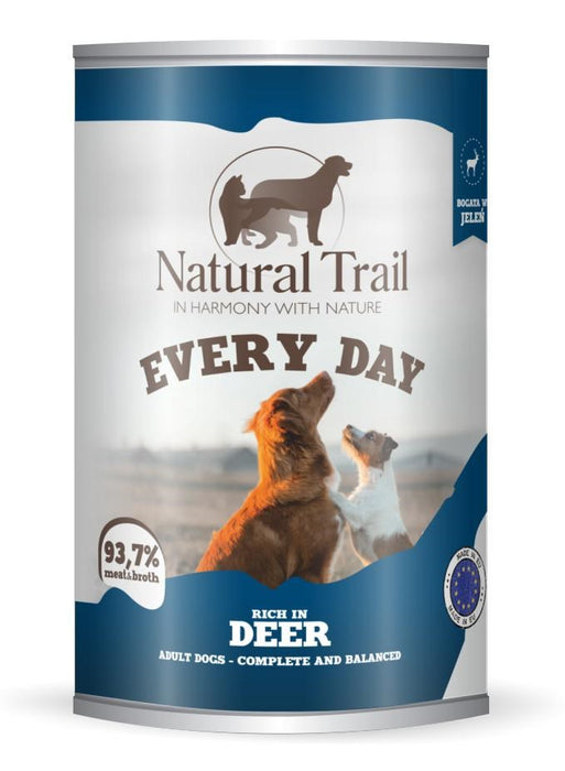 NATURAL TRAIL Every Day Rich in deer - wet dog food - 400g