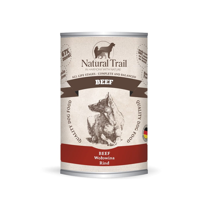 NATURAL TRAIL Beef - Мокра храна за кучета - 400гр