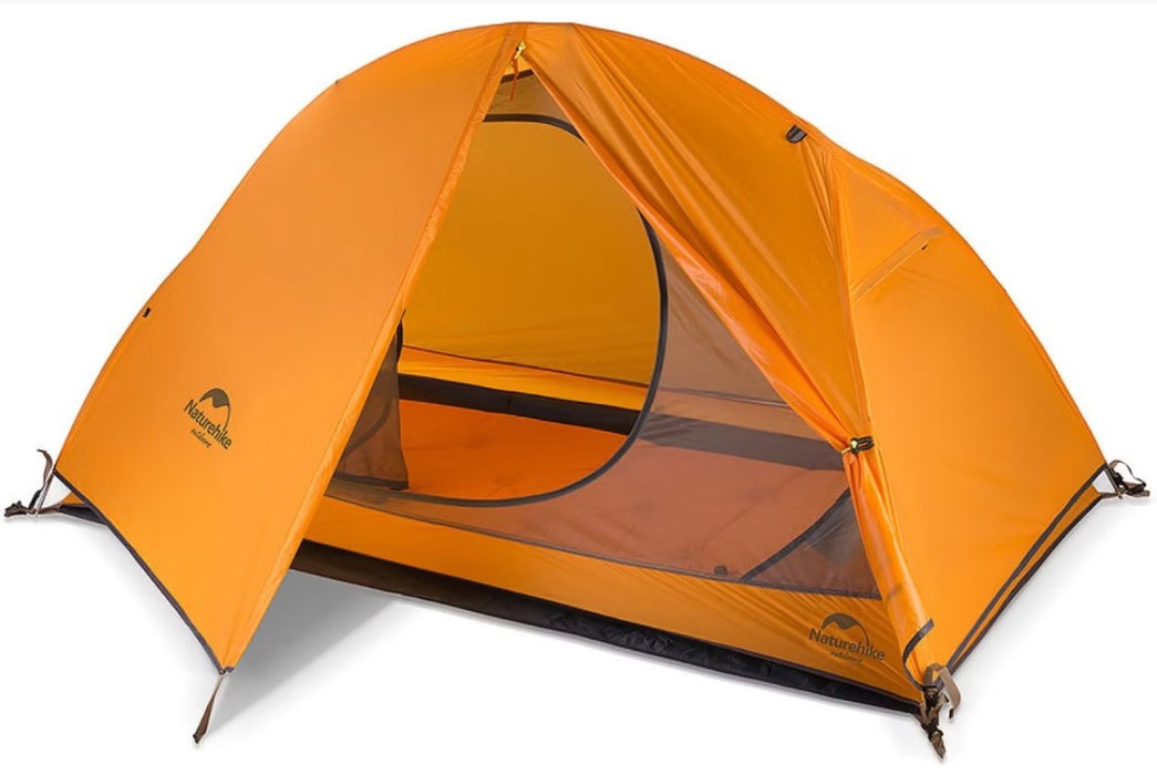 Палатка за колоездене Naturehike Ultralight 1 NH18A095-D-orange