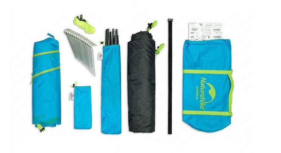 Палатка Naturehike P-series 3 UV NH18Z033-P-Forest green