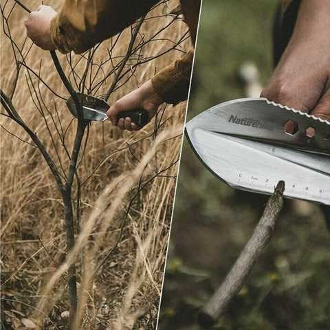 Naturehike NH20GJ001 Многофункционална лопата Неръждаема стомана
