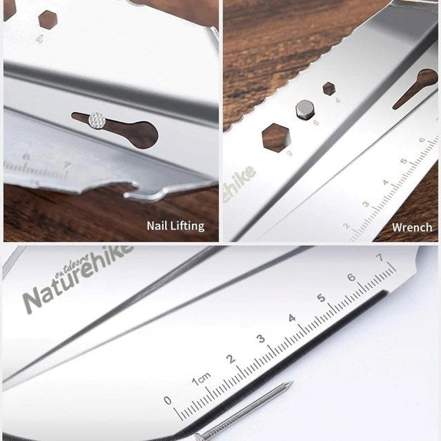 Naturehike NH20GJ001 Многофункционална лопата Неръждаема стомана