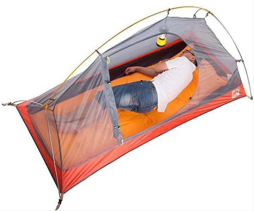 Палатка за колоездене Naturehike Ultralight 1 NH18A095-D-orange
