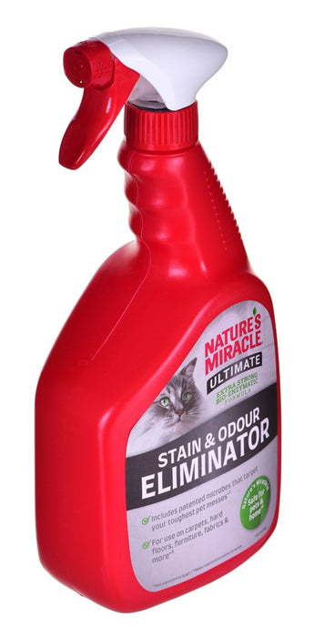 NATURE'S MIRACLE Set-in Oxy Stain&Odour Eliminator - Спрей за почистване и премахване на замърсявания - 709 ml