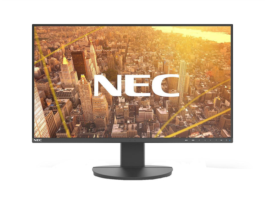 Монитор NEC MultiSync&reg; EA272F LCD 27", 1920x1080, USB-C, DisplayPort, HDMI, USB 3.1, Черен