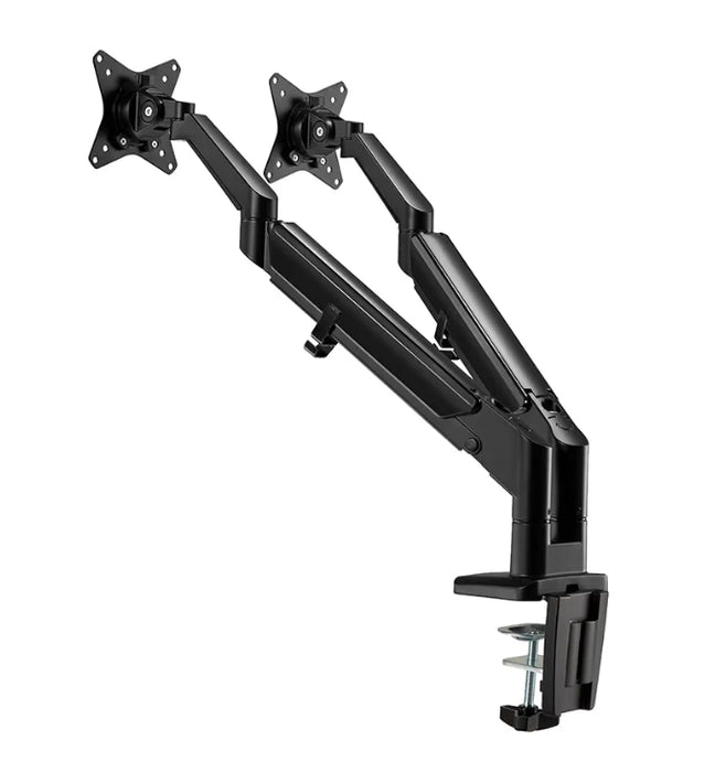 Neomounts Desk Mount ултра плосък (скоба/уплътнение) за 2 екрана на монитора