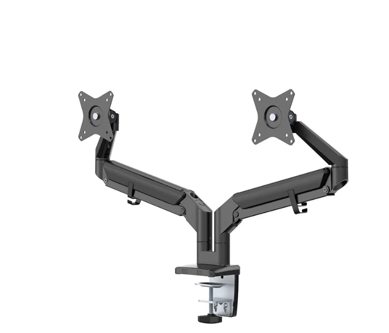 Neomounts Desk Mount ултра плосък (скоба/уплътнение) за 2 екрана на монитора