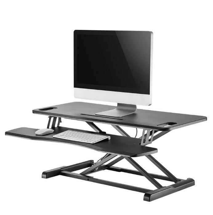 Neomounts Workstation - работно място седнало и изправено (регулиране на височината: 11-51 см)