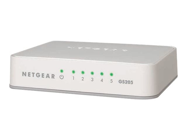Потребител на 5-портов гигабитов комутатор NETGEAR