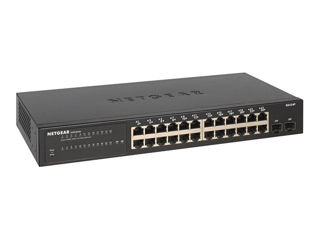NETGEAR S350 Series 24-Port Gigabit Ethernet Smart Managed Pro Switch с 2 SFP порта