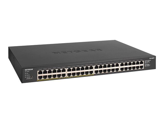 NETGEAR 48-портов Gb неуправляем PoE+ комутатор