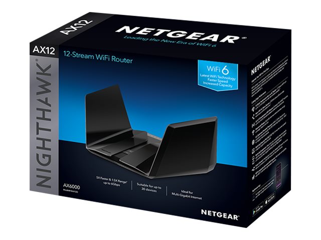 NETGEAR 12-STREAM 11AX AX6000 РУТЕР
