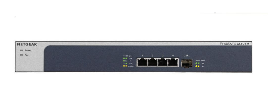 NETGEAR 10GB Switch XS505M-100EUS 5 Port 10GB/s неуправляван 1x SFP+