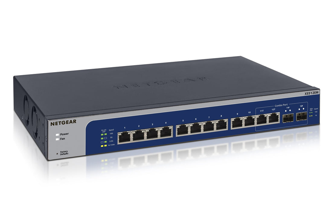 NETGEAR 10G/MULTI-GIG УПРАВЛЕН УЕБ ПЛЮС 12PT