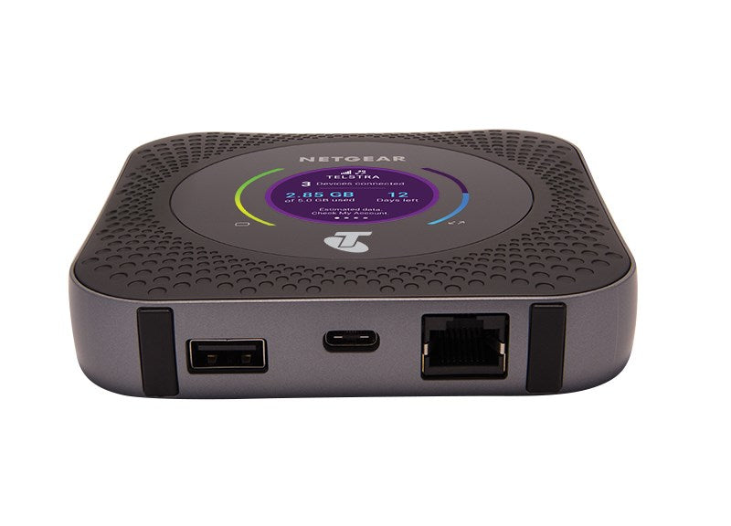 NETGEAR Nighthawk MR1100-100EUS Mobiler Hotspo Dual Band 4G/LTE 1GBit/s Изтегляне 150Mbit/s Качване WLAN