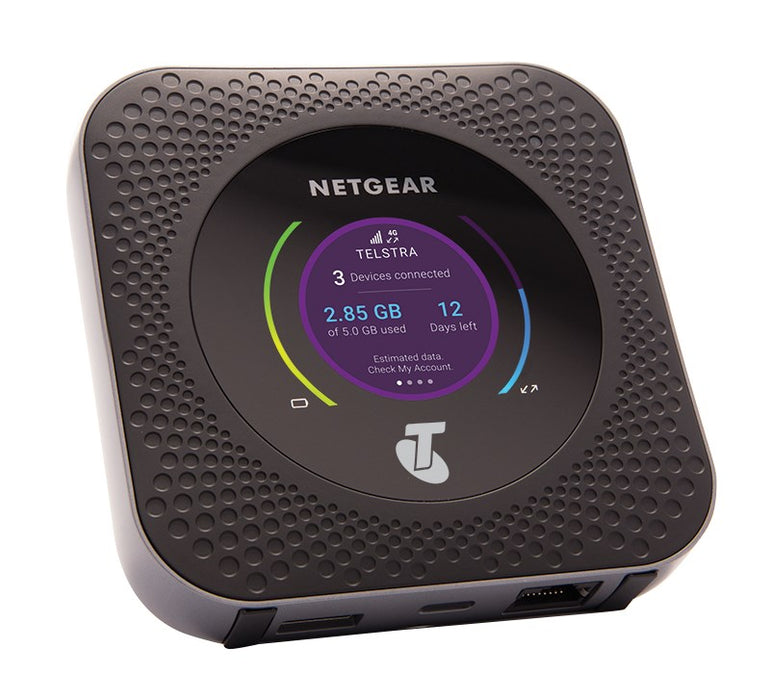 NETGEAR Nighthawk MR1100-100EUS Mobiler Hotspo Dual Band 4G/LTE 1GBit/s Изтегляне 150Mbit/s Качване WLAN