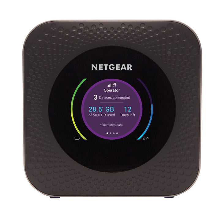 NETGEAR Nighthawk MR1100-100EUS Mobiler Hotspo Dual Band 4G/LTE 1GBit/s Изтегляне 150Mbit/s Качване WLAN