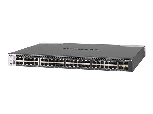 NETGEAR M4300-48X 48x10G 48x10GBASE-T 4xSFP+ stackable mgd.Switch für Server Aggregation XSM4348CS 1U Rack SDN-ready Open Flow 1.3