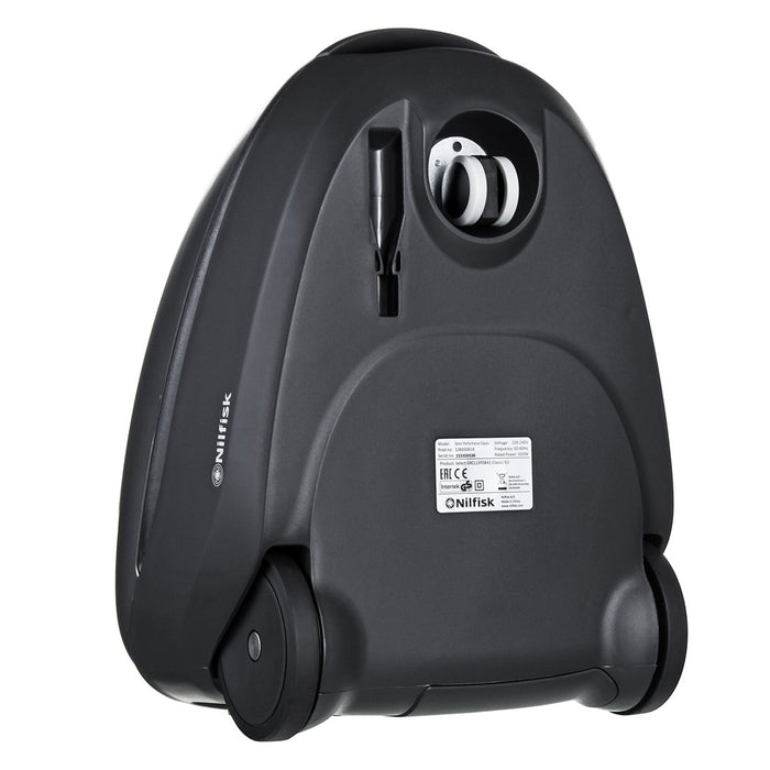 Прахосмукачка Nilfisk Select Pet Care Прахосмукачка с цилиндър 3.1 l 650 W Торба за прах Черна