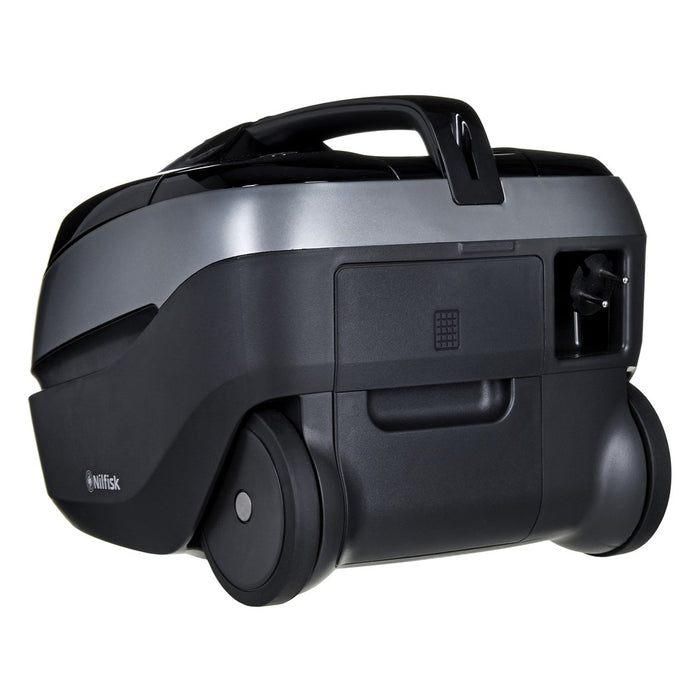 Прахосмукачка Nilfisk Select Pet Care Прахосмукачка с цилиндър 3.1 l 650 W Торба за прах Черна