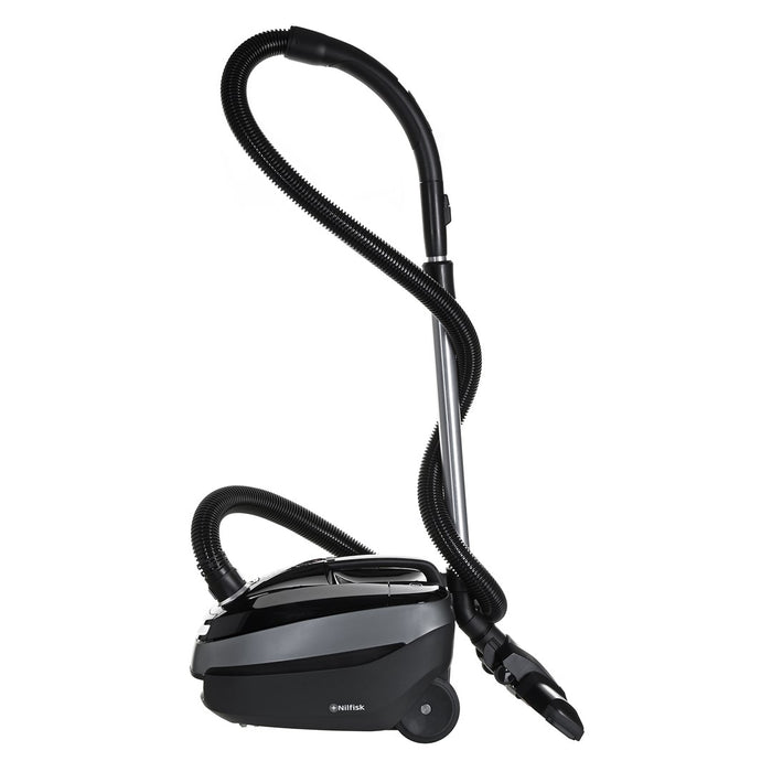 Прахосмукачка Nilfisk Select Pet Care Прахосмукачка с цилиндър 3.1 l 650 W Торба за прах Черна