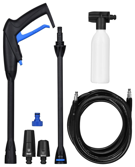 Nilfisk Core 130-6 PowerControl - ЕС миячка под налягане Upright Electric 462 l/h Черен, Син